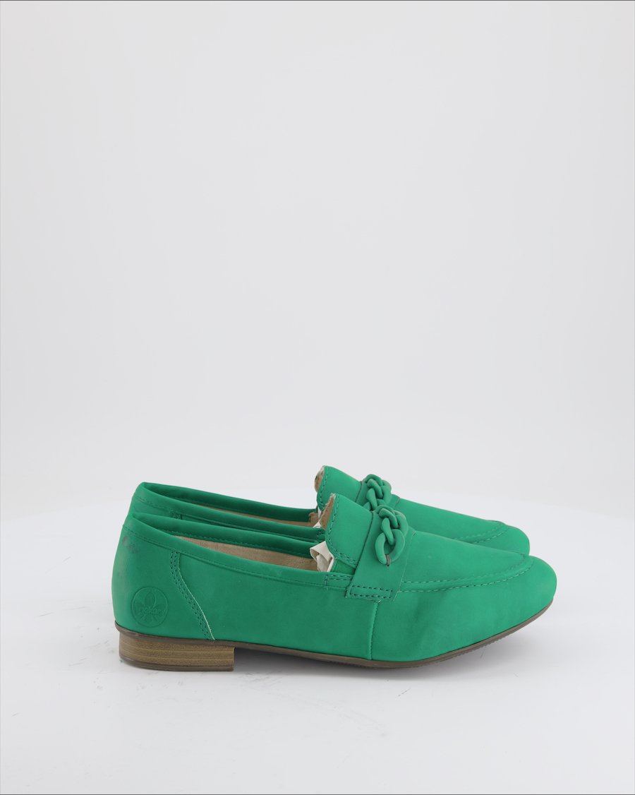 Rieker Flats Cloth Green Eu 39