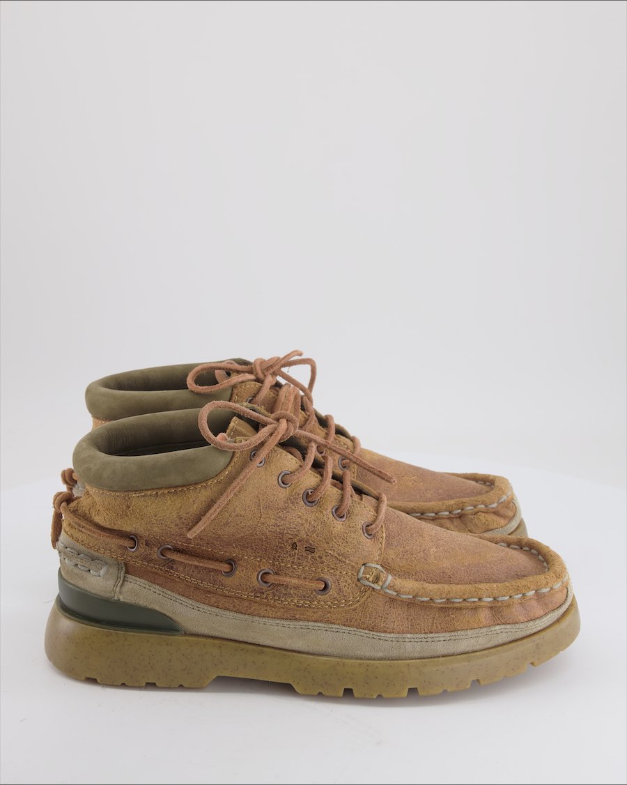 Satorisan Trainers Leather Camel