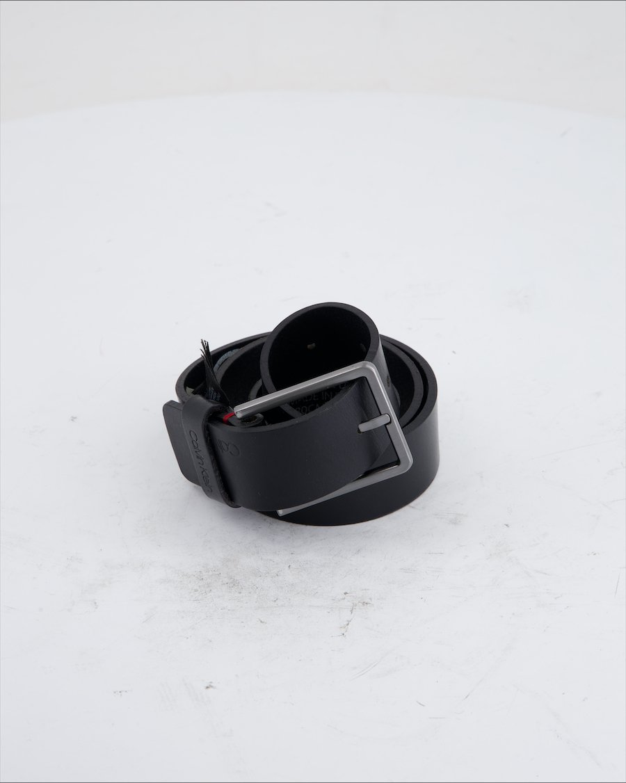 Calvin Klein Belt Leather Black