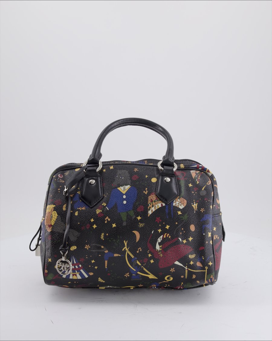 Piero Guidi Handbag Leather Black