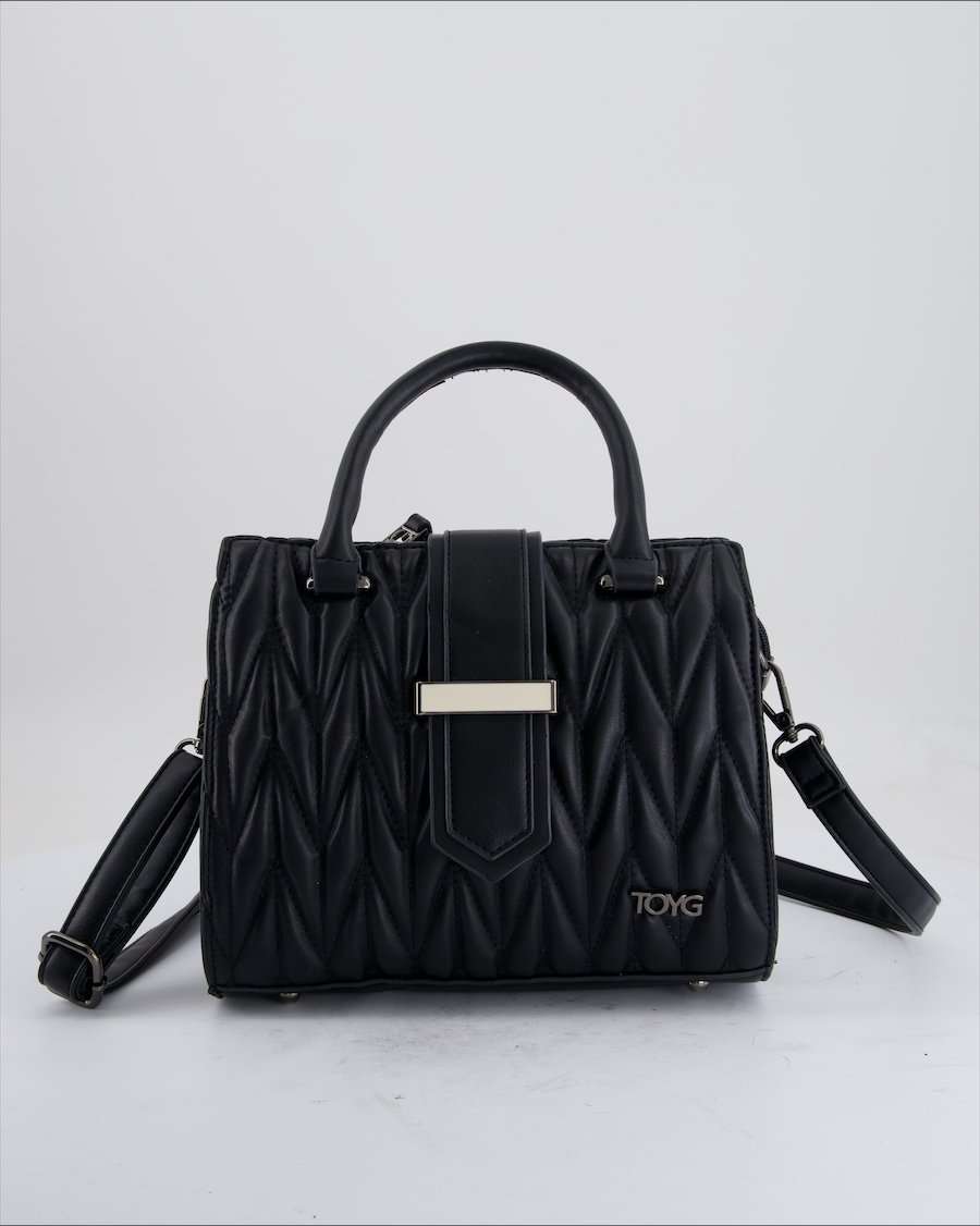 Toyg Crossbody Bag Leather Black