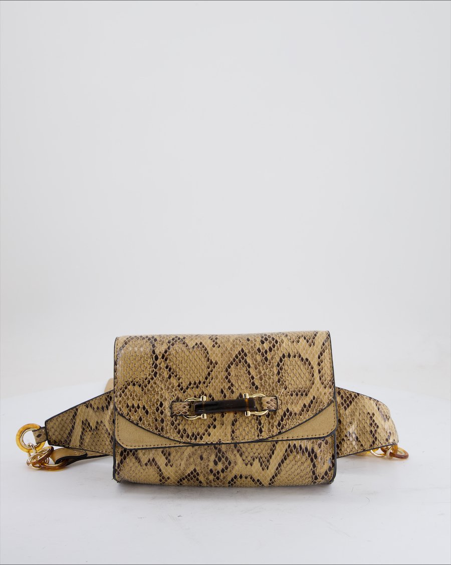 Topshop Bum Bag Leather Brown