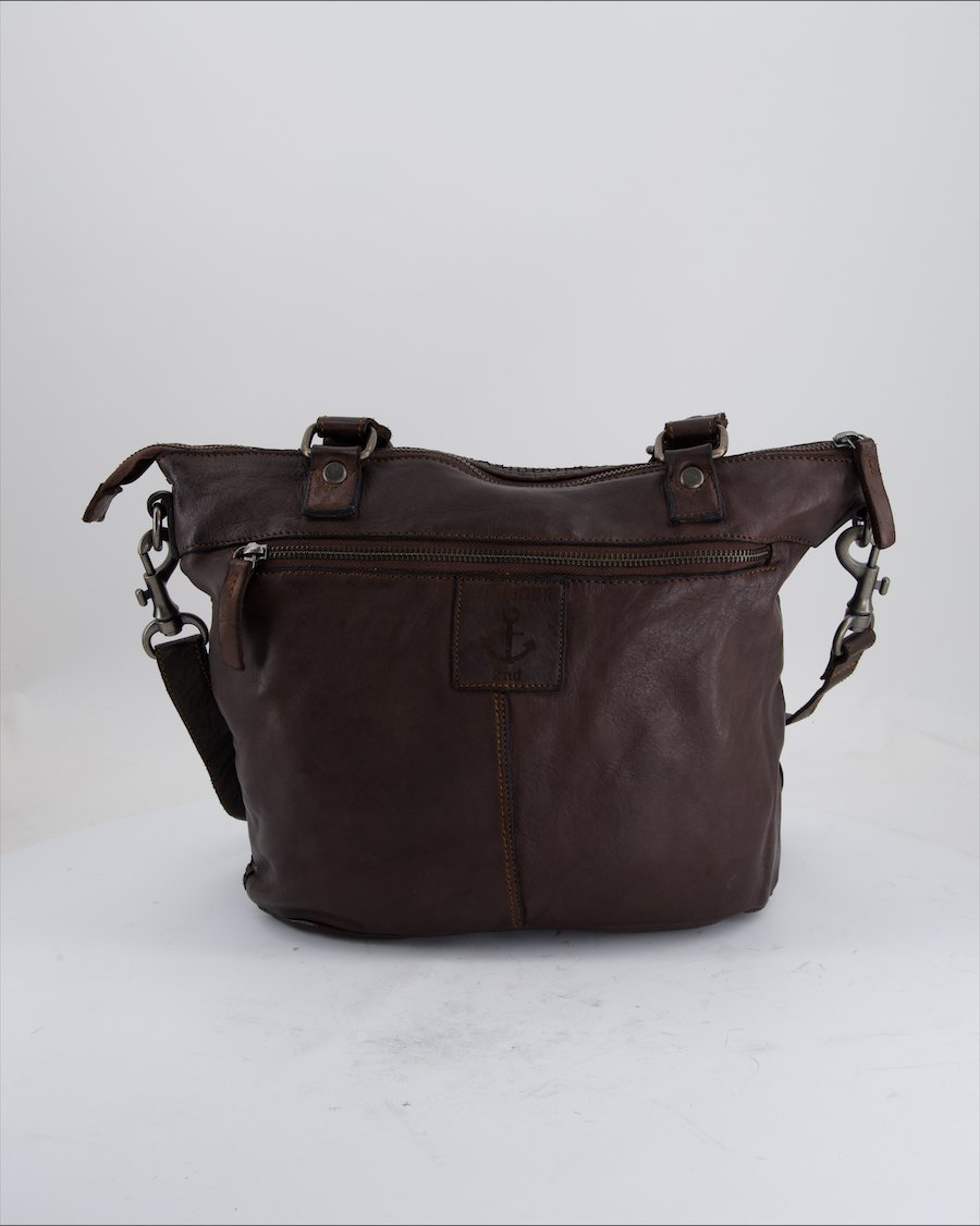 Harbour Crossbody Bag Leather Brown