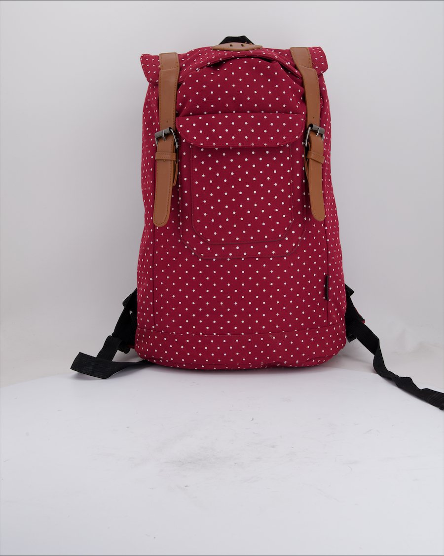 Travel Life Backpack Cloth Red