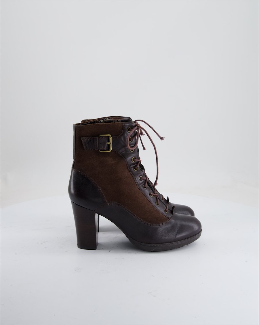 Geox  Ankle boots Leather Brown Eu 37