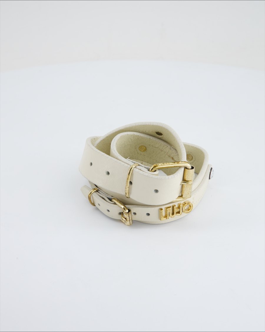 Liu Jo Belt Leather Warm white