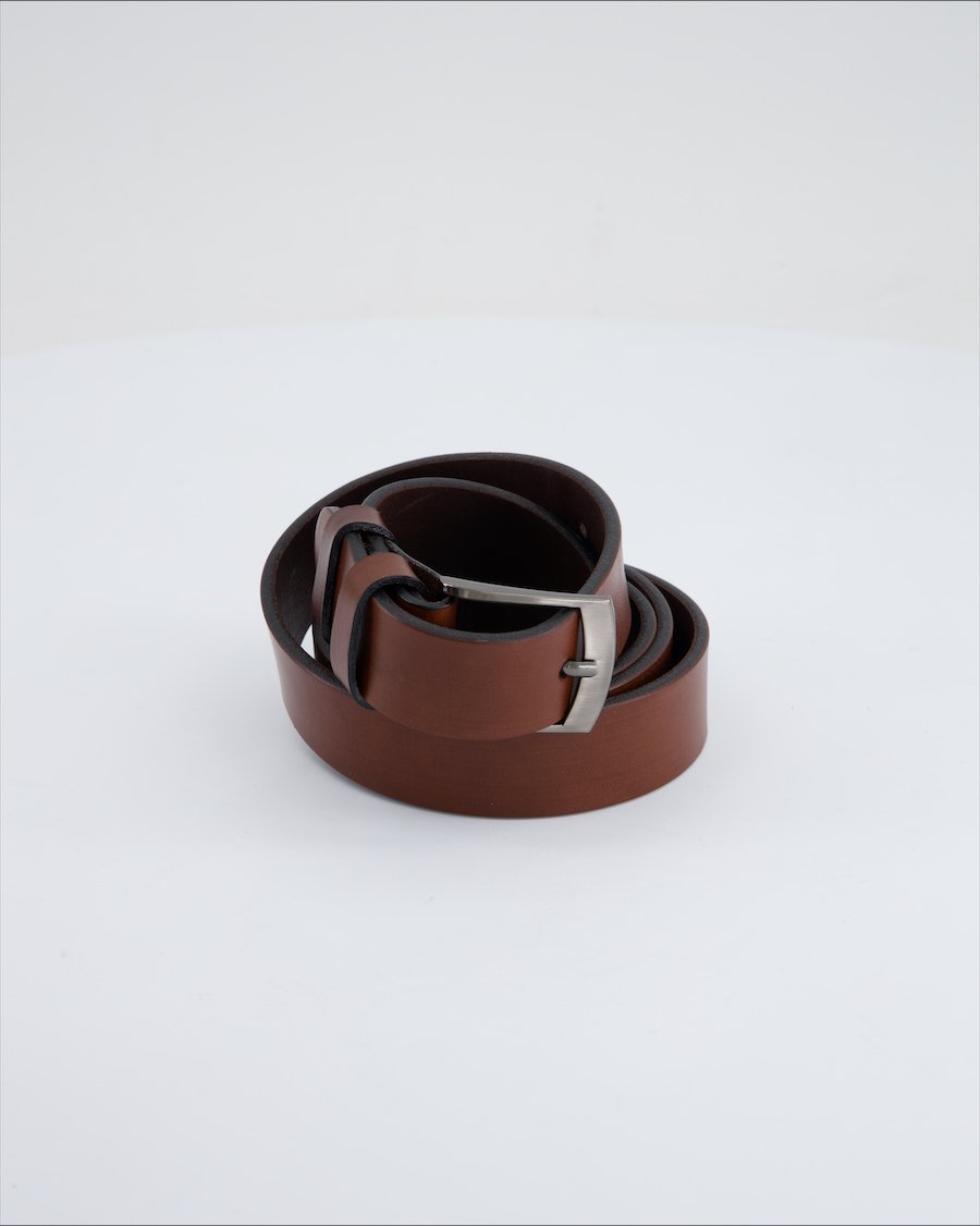 Vitamin Belt Leather Brown