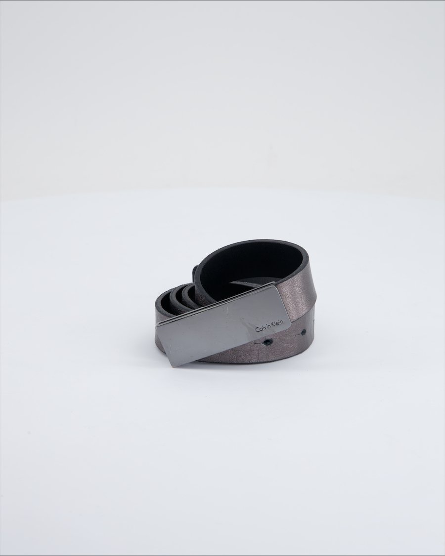 Calvin Klein Belt Suede Black