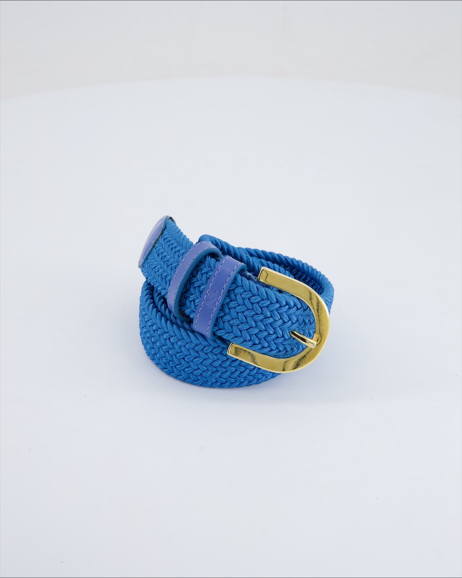 Van Laack Belt Cloth Light-blue