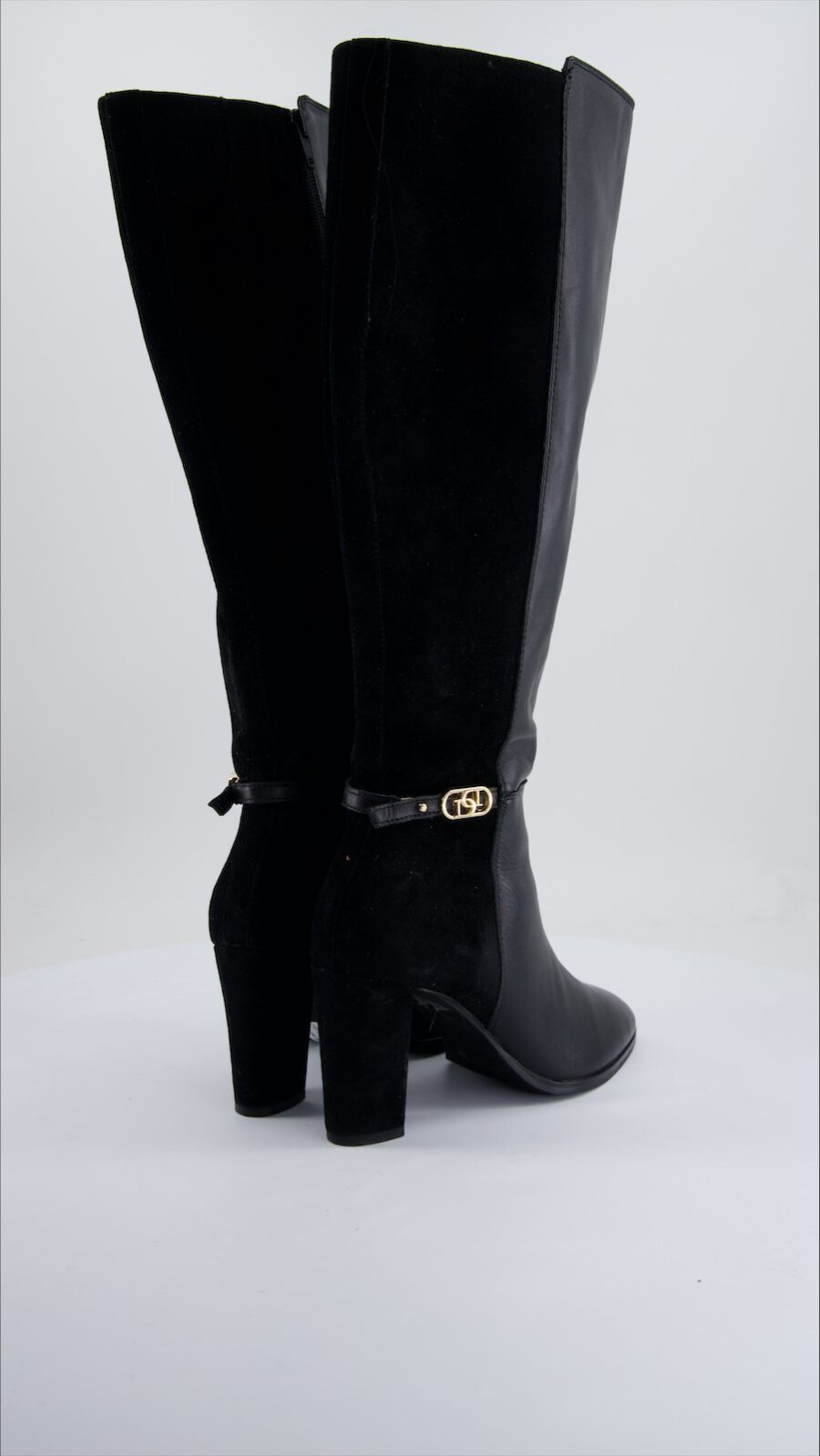 Dune Boots Leather Black Eu 38 - immagine 3