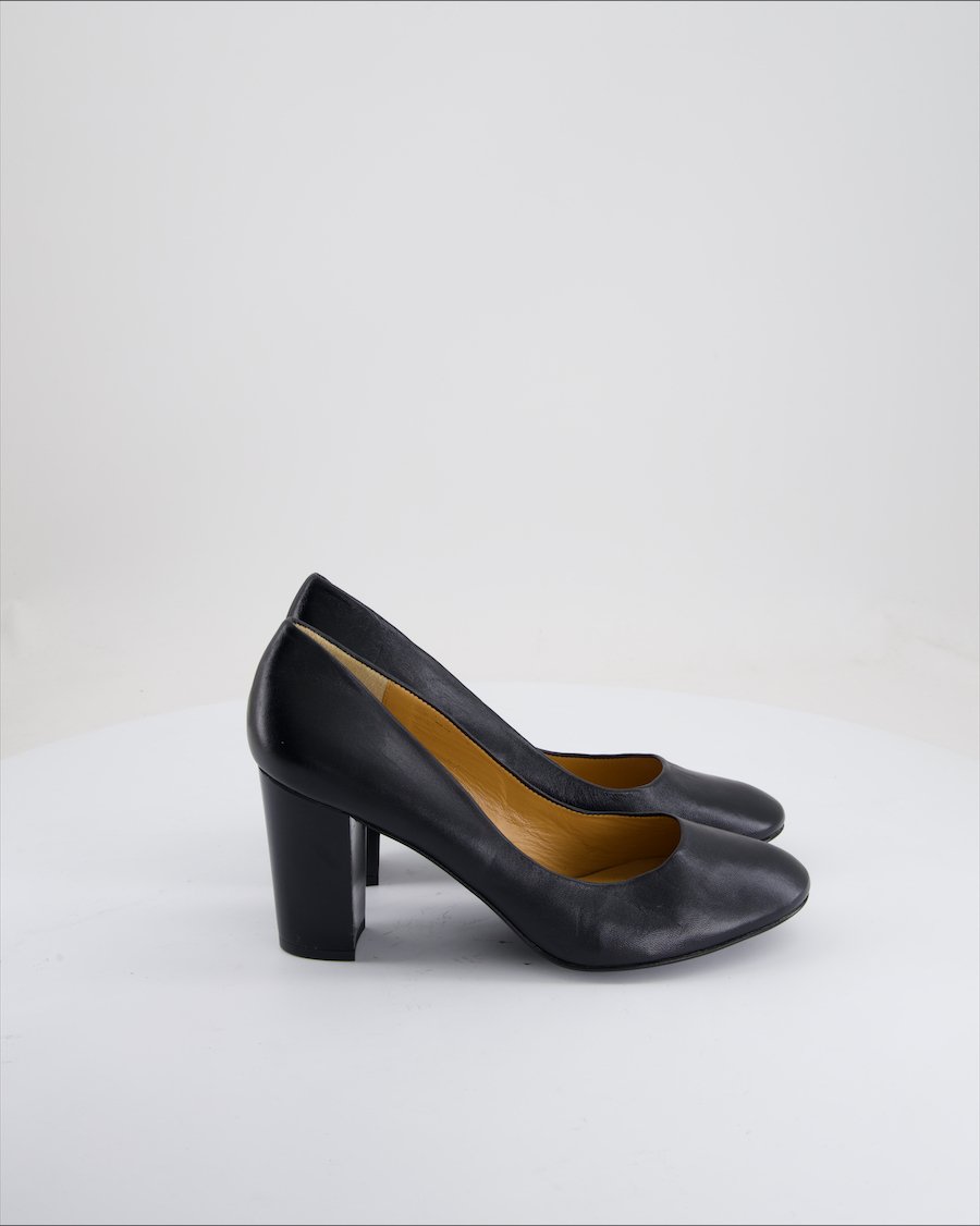 Mellow Yellow Heels Leather Black Eu 41