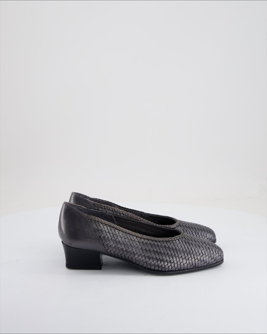 Grazia heels Leather Anthracite