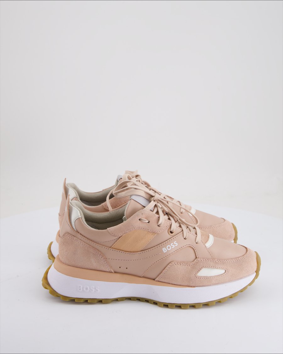 Hugo Boss Trainers Suede Old Rose Eu 38