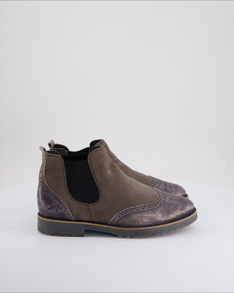 Paul Green Ankle Boots Leather Anthracite Eu 38.5