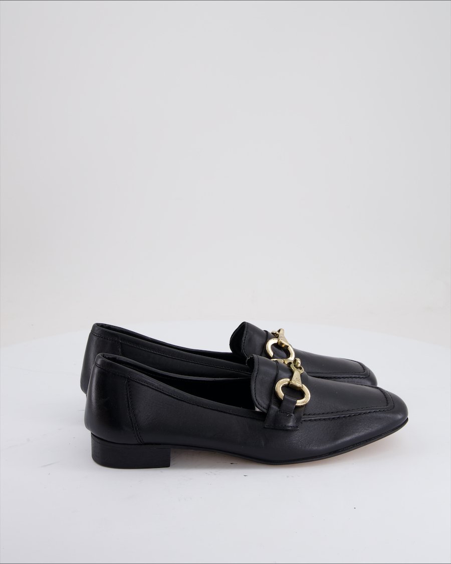 I Love Italy  Flats Leather Black Eu 40