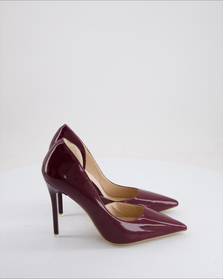 Bigtree Heels Leather Burgundy Eu 40