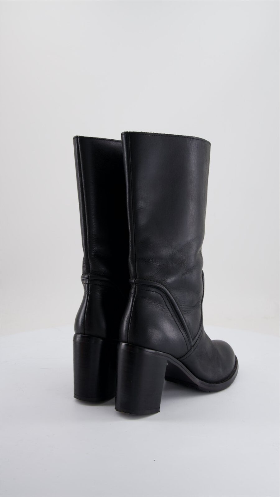 Buffalo Boots Leather Black EU 37 - immagine 3