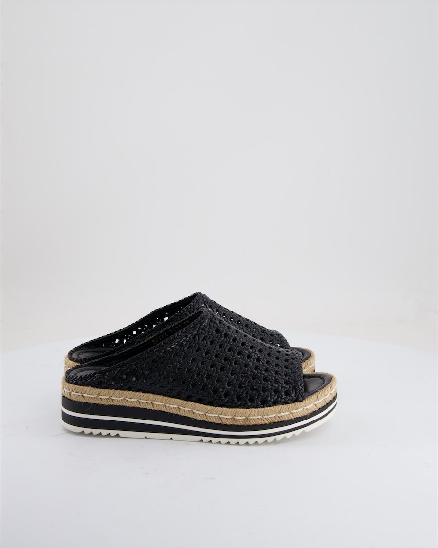Pons Quintana Sandals Leather Black Eu 38