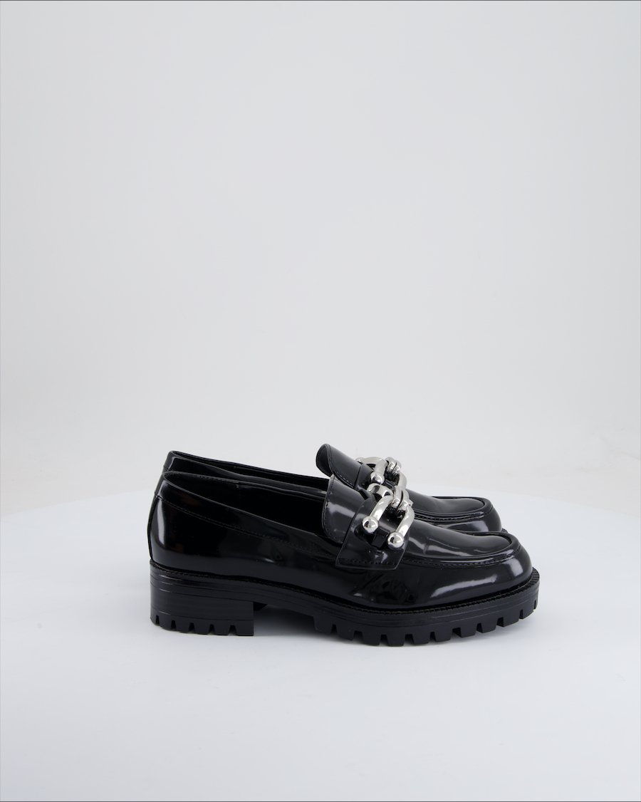 Zara Flats Polyurethane Black Eu 36