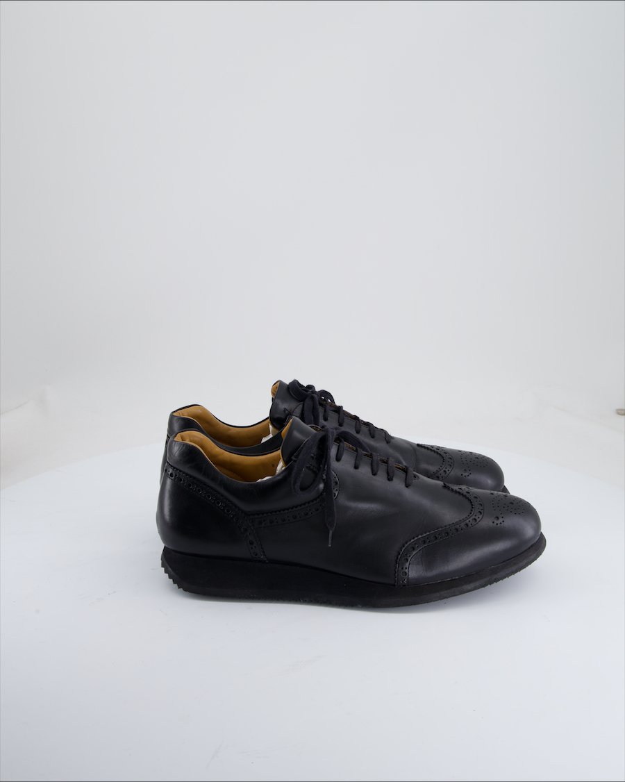 Il Greco Trainers Leather Black EU 45.5
