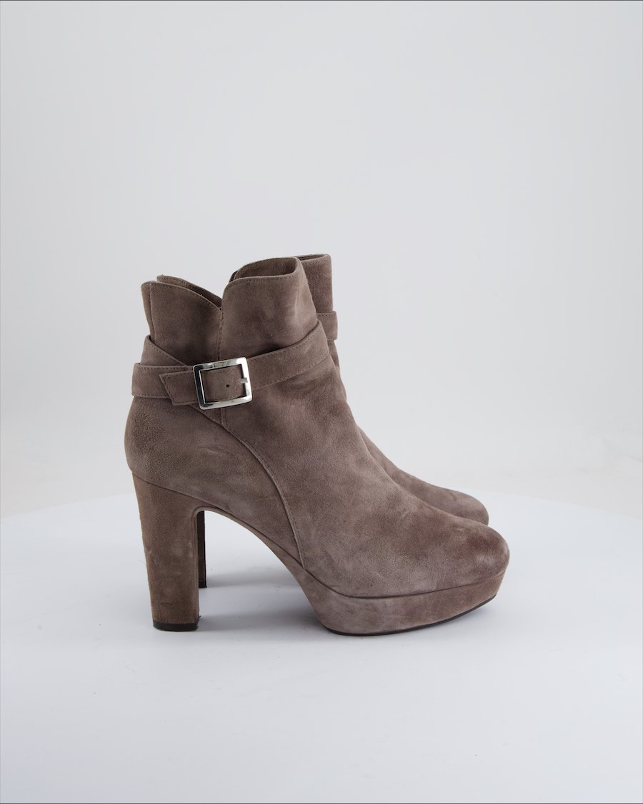 Unisa Ankle Boots Suede Brown Eu 40