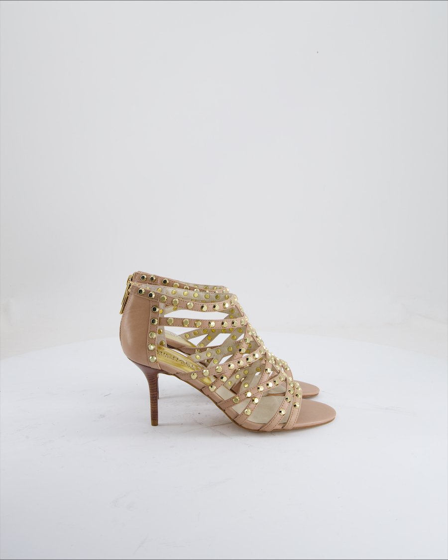 Michael Kors Heels Leather Beige Eu 36