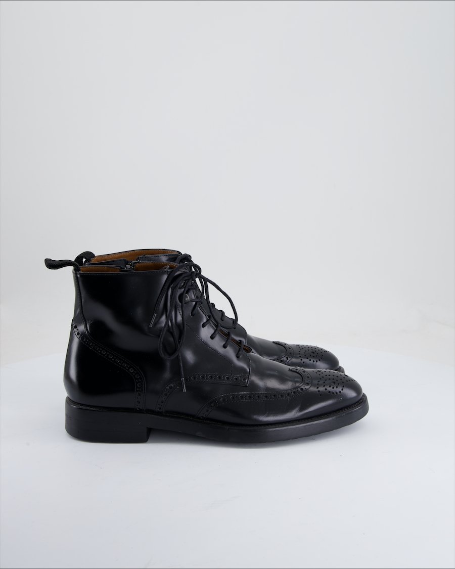 Lottusse Ankle Boots Leather Black Eu 40