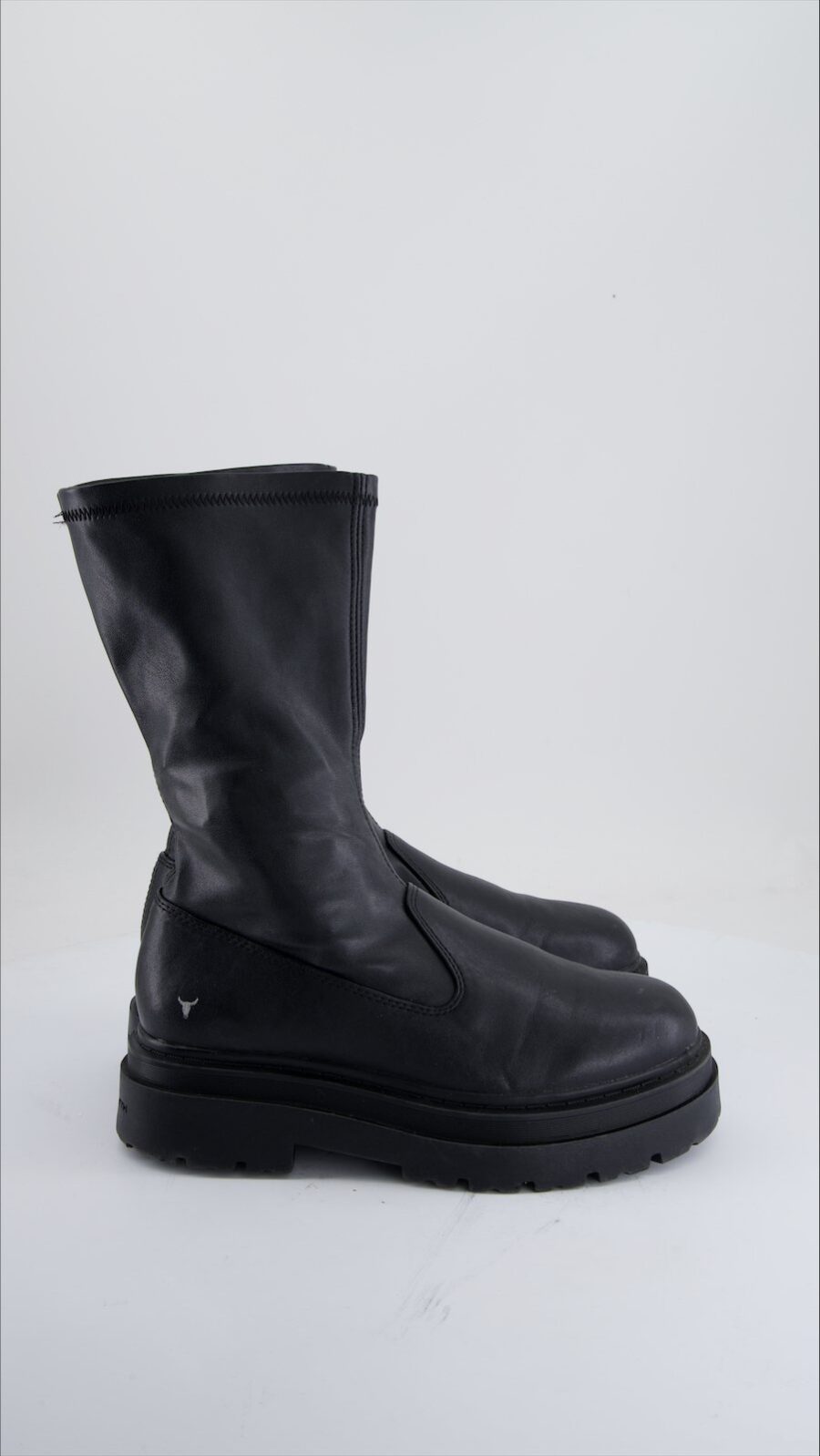 Windsorsmith Boots Leather Black Eu 40