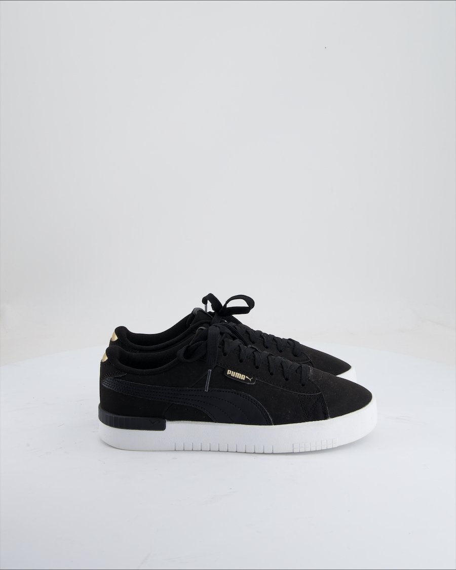 Puma Trainers Leather Black Eu 39