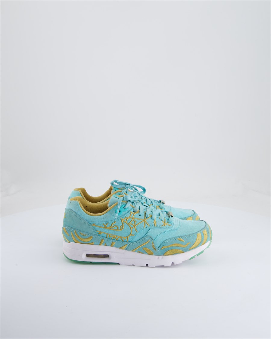 Nike Air Max 1 Trainers Cloth Turquoise EU 37.5