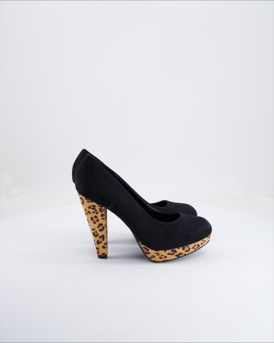 Graceland Heels Suede Black Eu 39