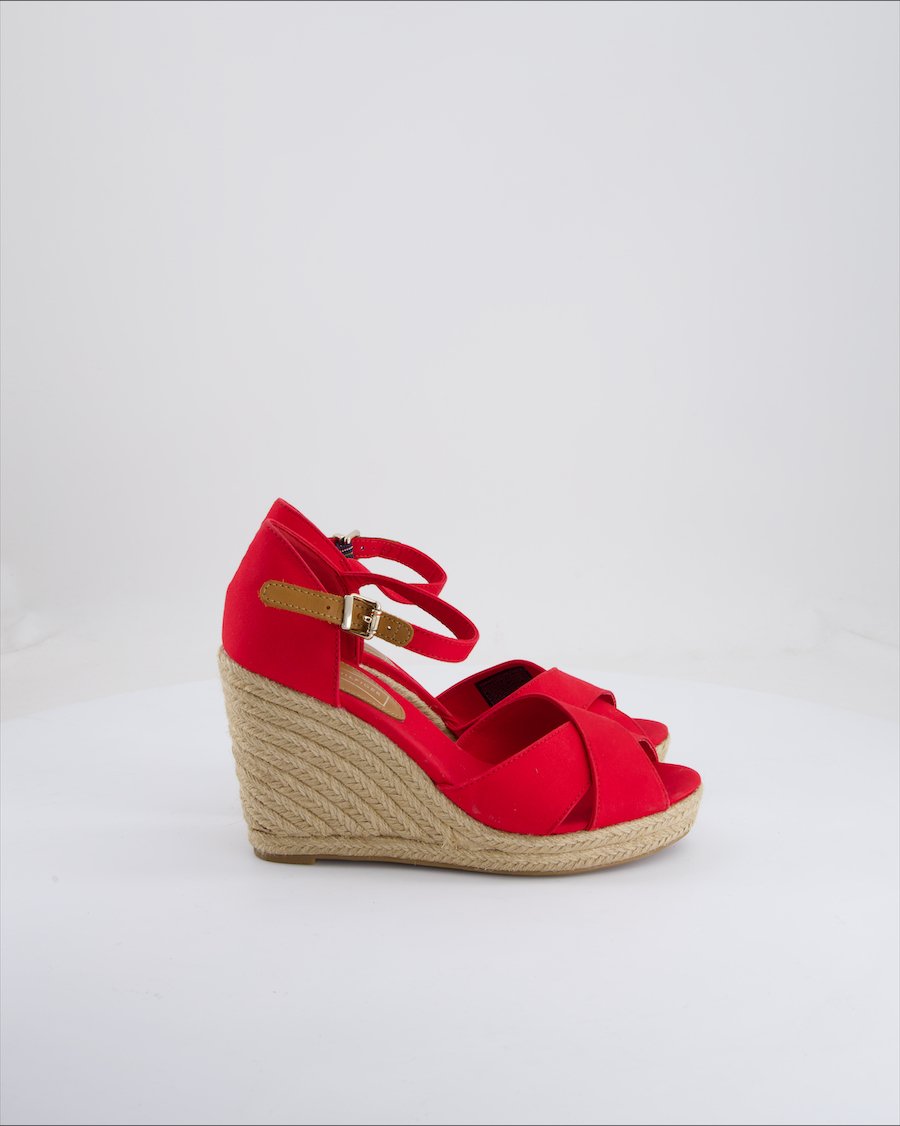 Tommy Hilfiger Sandals Cloth Red Eu 40