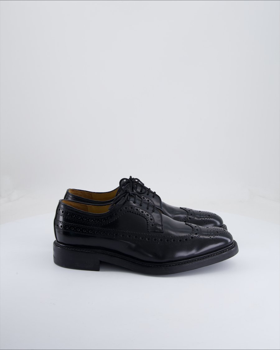 Charles Tyrwhitt Flats Leather Black Eu 42