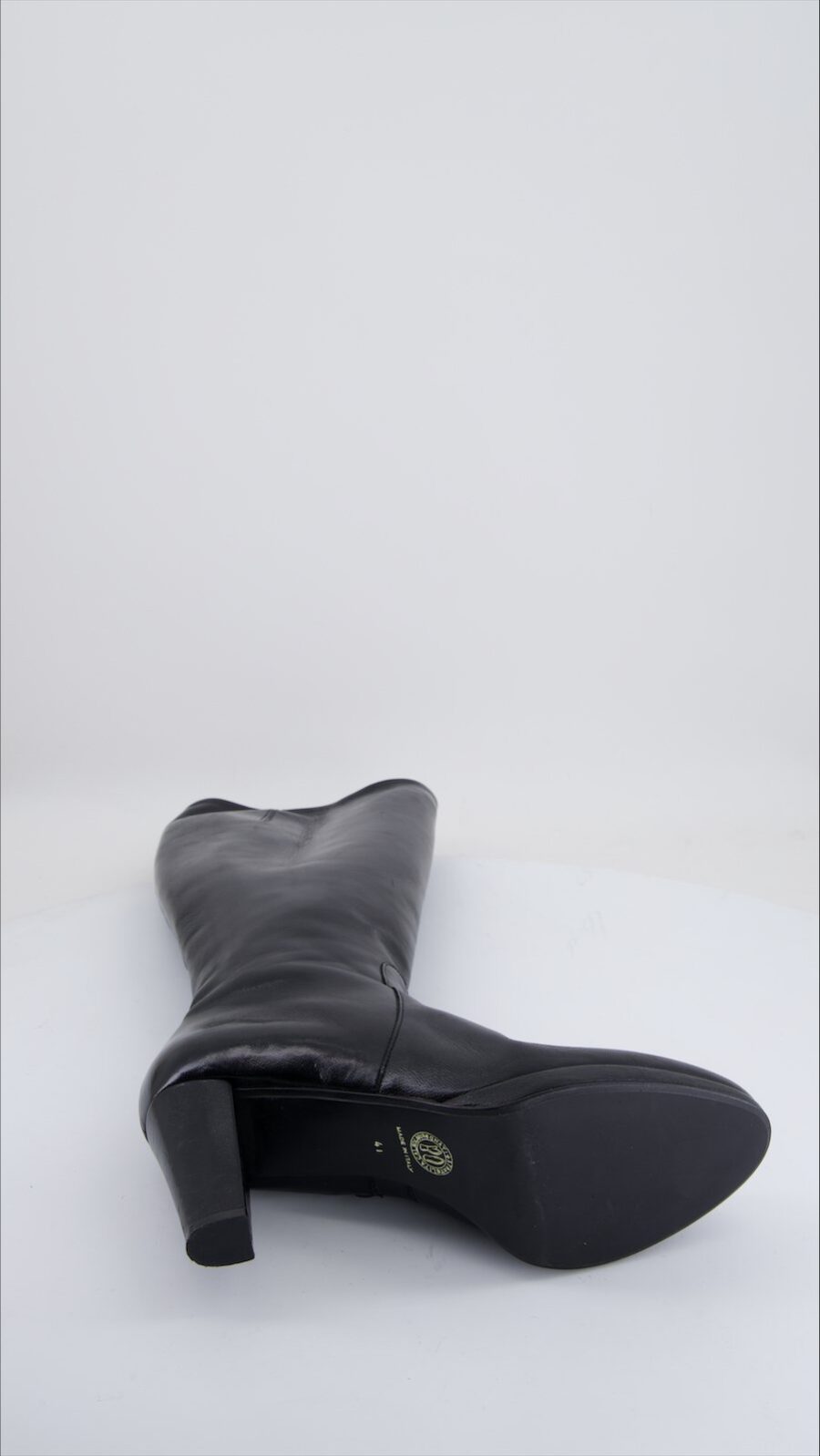 Moda Di Fausto Boots Leather Black Eu 41 - immagine 5