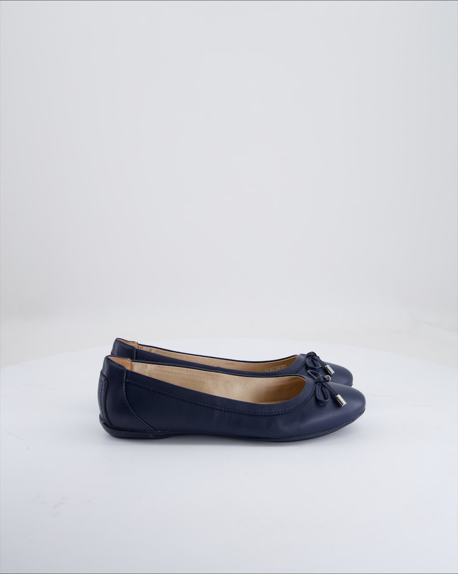 Geox Ballet Flats Leather Navy Eu 39
