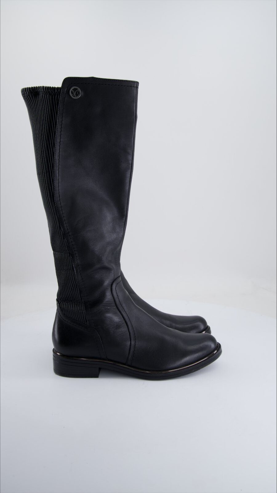 Caprice Boots Leather Black Eu 38