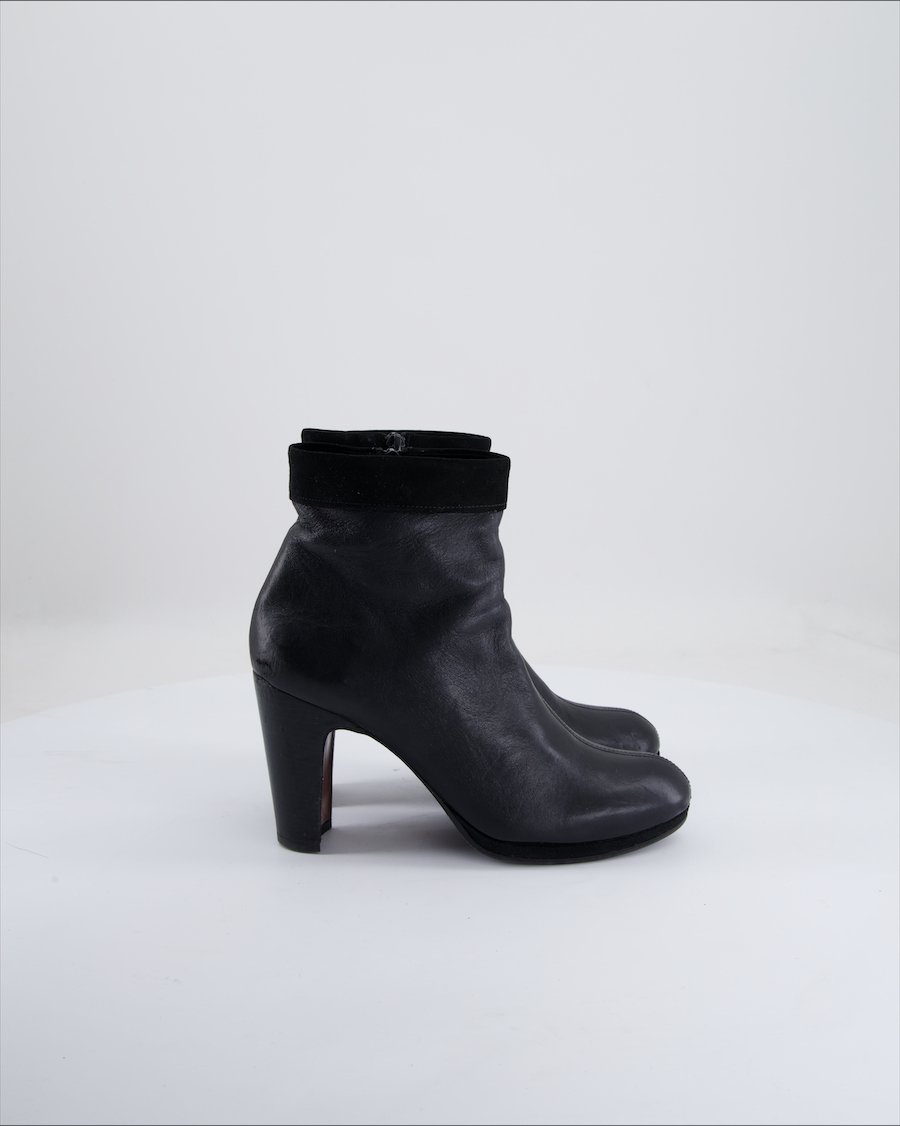 Chie Mihara Ankle Boots Leather Black
