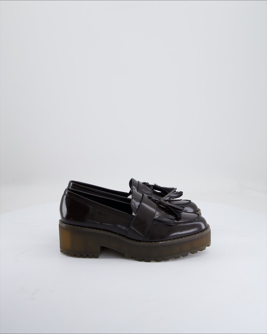 Monki Flats Leather Brown Eu 38