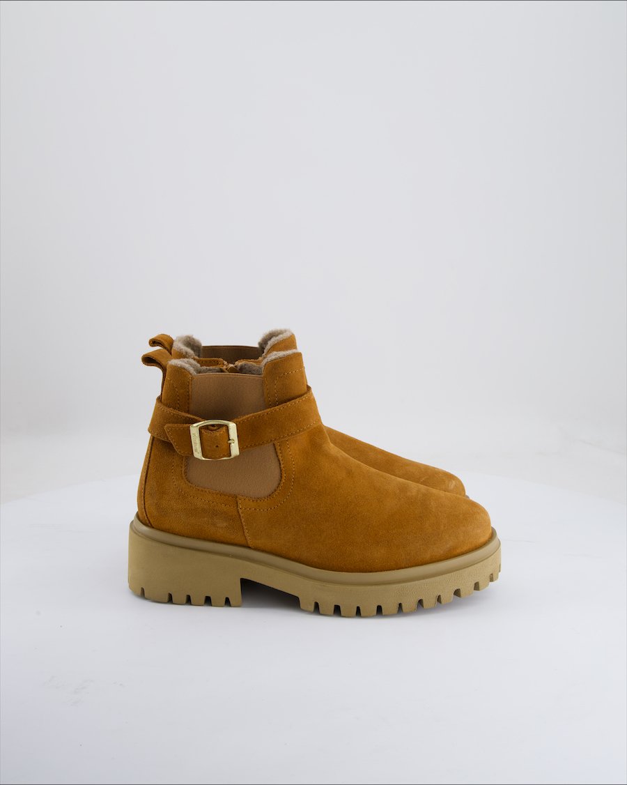 Vitaform Ankle Boots Suede Camel Eu 38