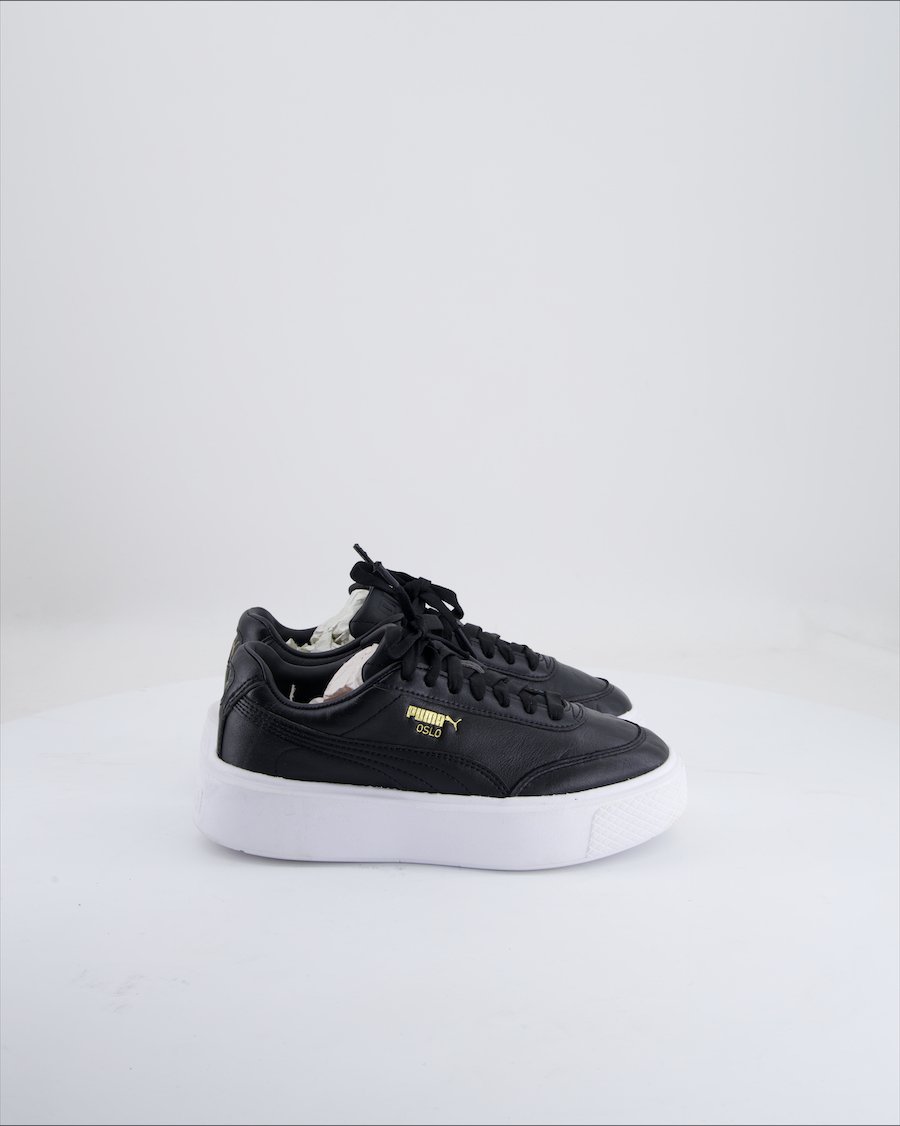 Puma Trainers Leather Black EU 35.5