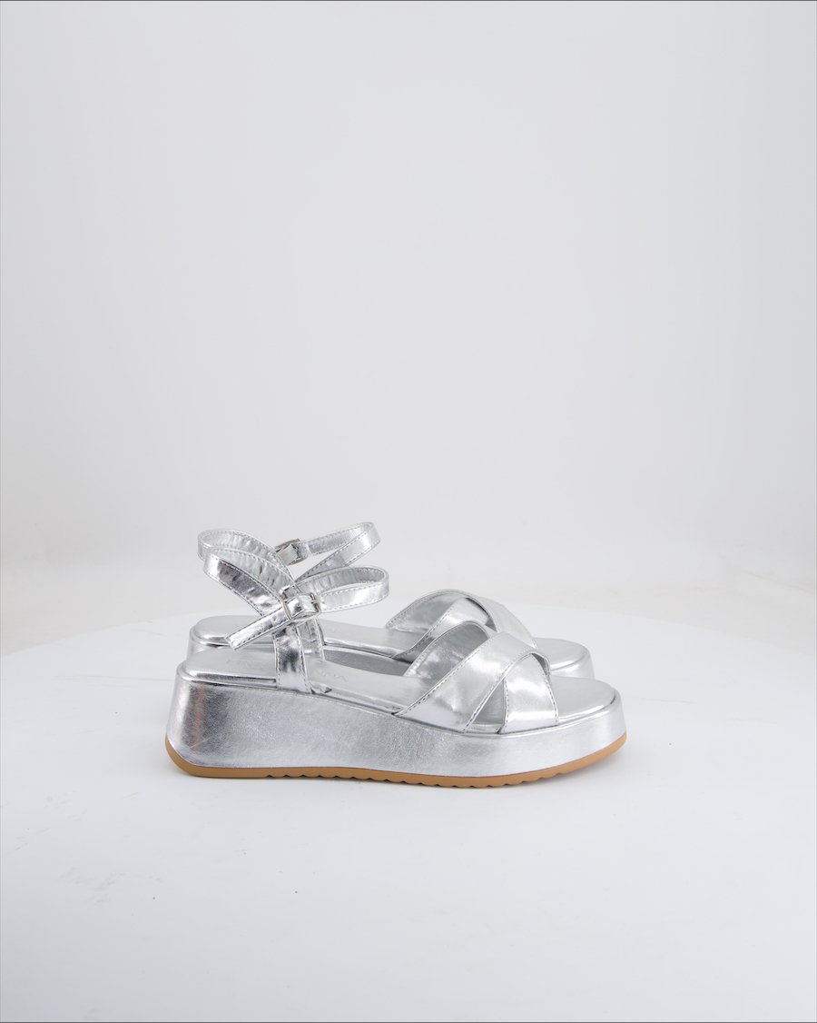 Prima Donna Sandals Leather Silver Eu 39