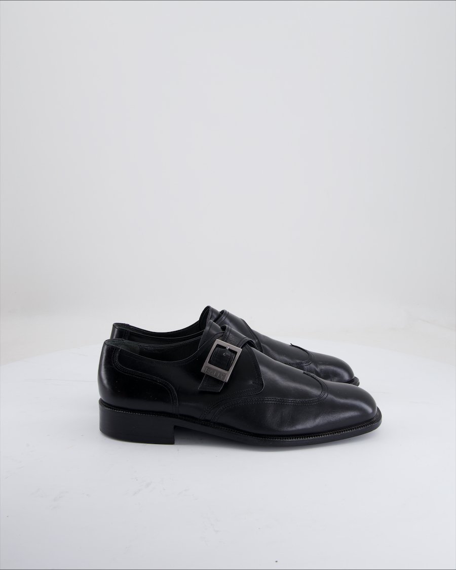 Bally Flats Leather Black Eu 41