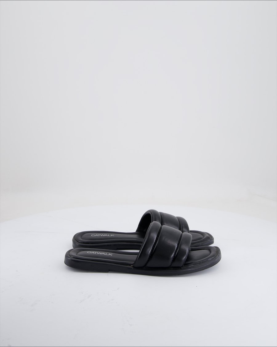 Catwalk Sandals Polyurethane Black Eu 37