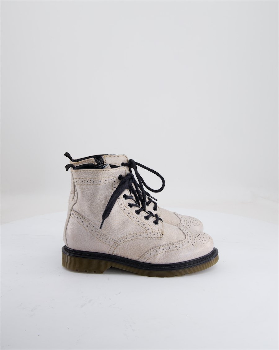 Varese Ankle Boots Leather Beige Eu 36