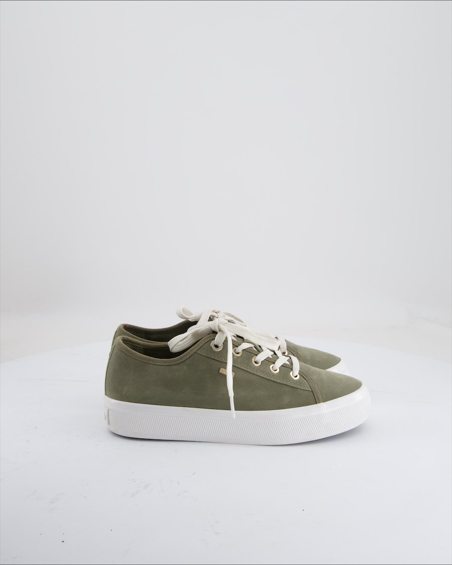 S.Oliver Trainers Leather Green Eu 39