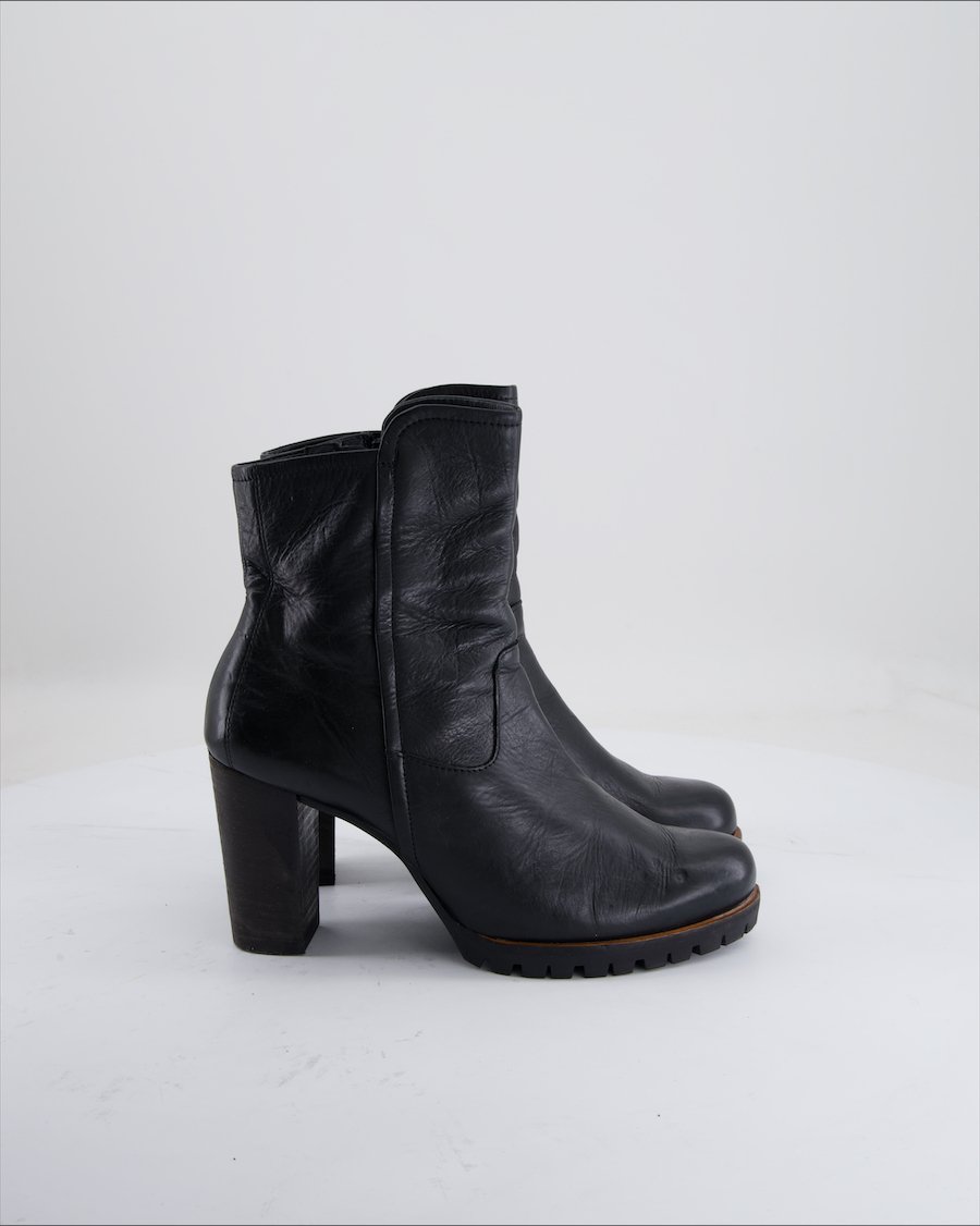 Paul Green Ankle Boots Leather Black Eu 38