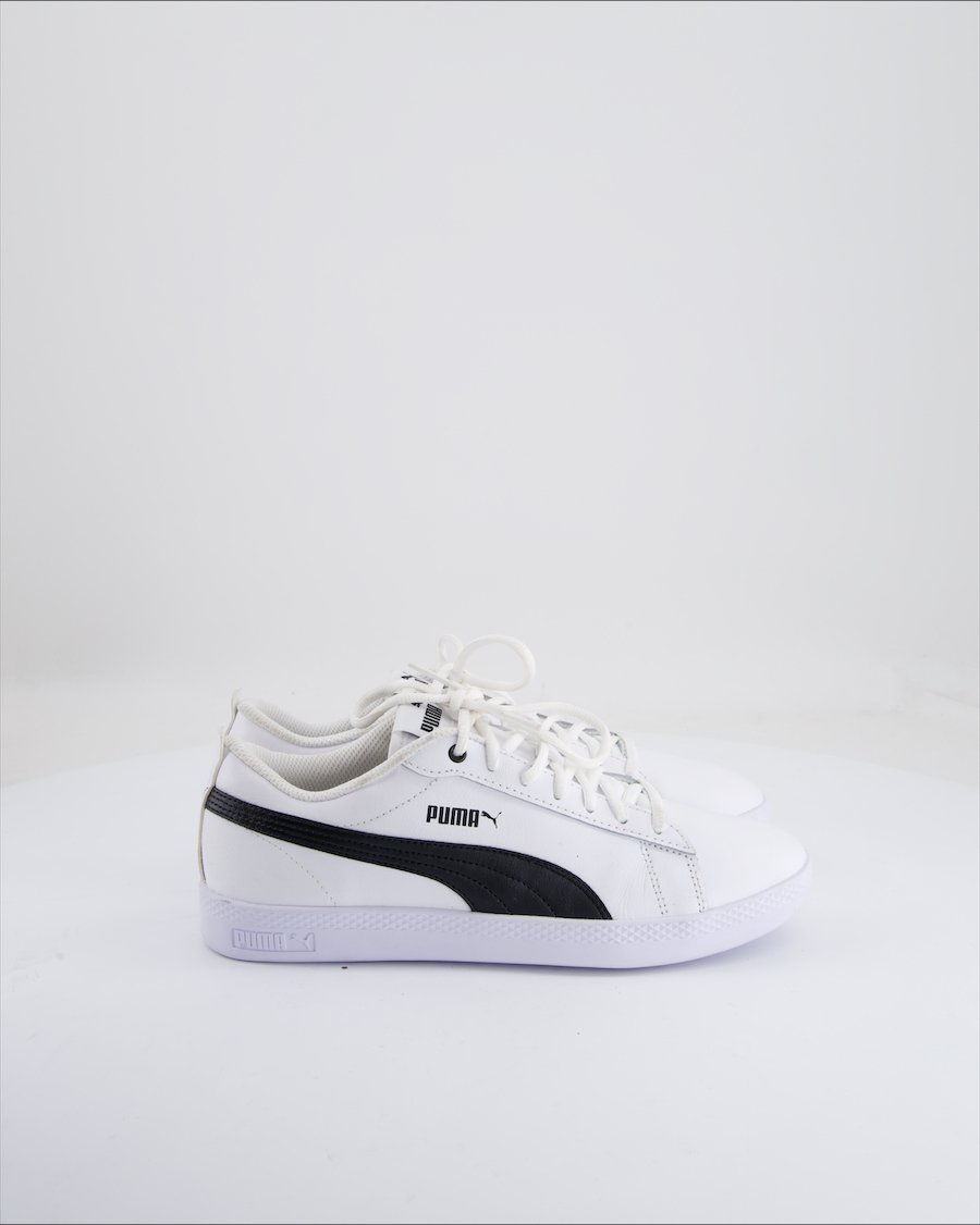 Puma Trainers Leather White Eu 39
