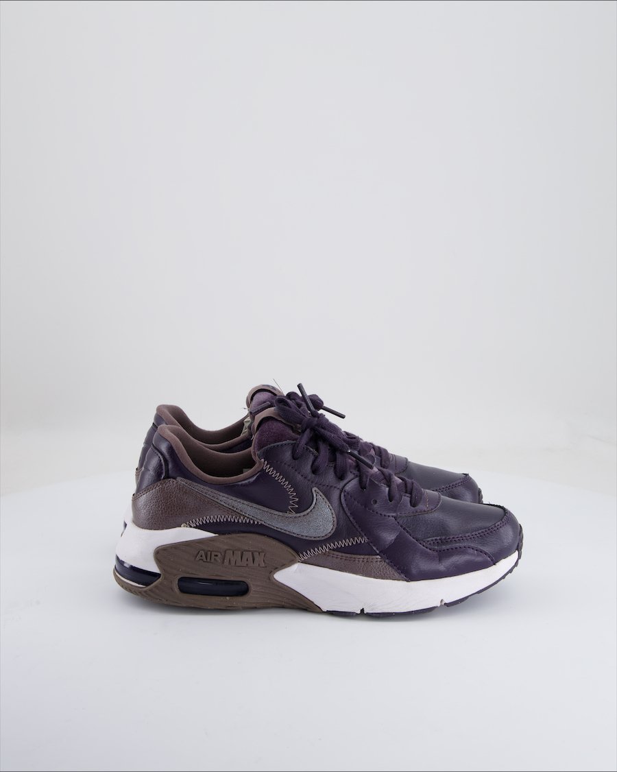 Nike Air Max Trainers Leather Purple Eu 40