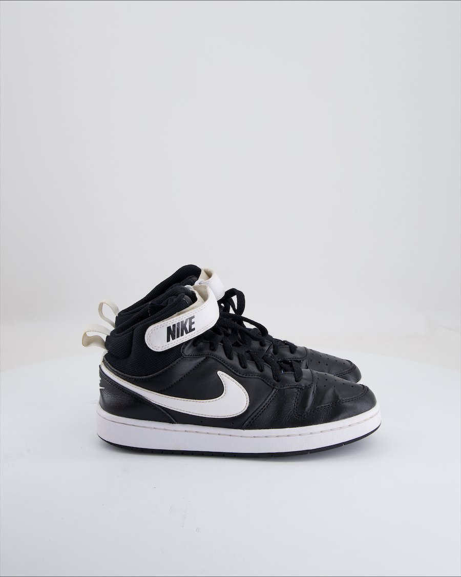 Nike Court Borogh Trainers Leather Black Eu 39