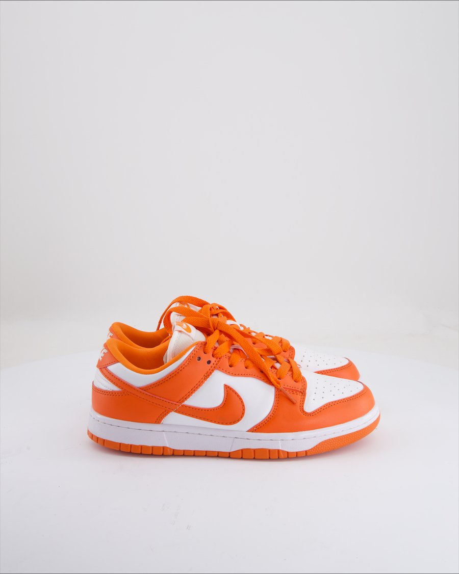 Nike Dunk Trainers Leather Orange Eu 40
